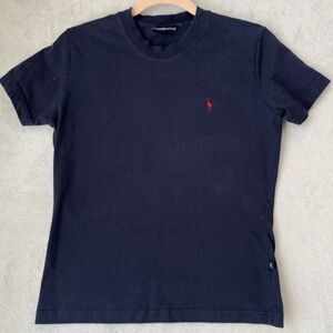 Polo T-shirt Women Medium Short‎ Sleeve Navy Casual Comfy